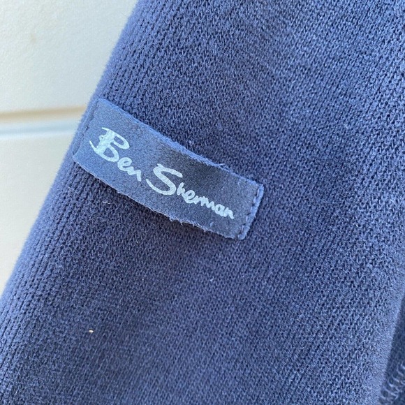 Ben Sherman Button/Zip Neck Long Sleeve Pullover Sweatshirt Sweater Size XLarge - Picture 6 of 8
